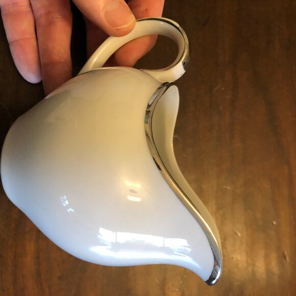 Harmony House China (Moderne # 3545) Coffee cups with saucers/sugar bowl/creamer - Picture 6 of 11